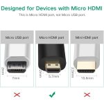 تبدیل Micro HDMI به HDMI یوگرین مدل 20106