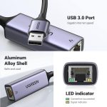 تبدیل USB 3.0 به LAN یوگرین مدل CM209 کد 50922
