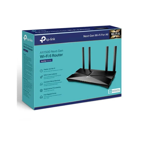 روتر بی سیم تی پی لینک مدل Archer ax10 Wi-Fi 6 - Image 4