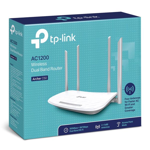 روتر بی سیم تی پی-لینک مدل Archer C50 - Image 4