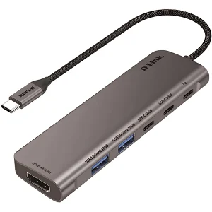 هاب 6 پورت USB-C دی‌لینک مدل DUB-C106
