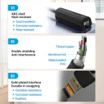 هاب Vention USB 3.0 Gigabit Ethernet - Image 5