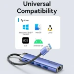 هابVention 5-in-1 USB 3 مدل TGF - Image 6