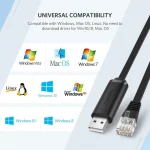 کابل تبدیل USB به RJ45 یوگرین مدل CM204-50773 طول 1.5 متر - Image 7